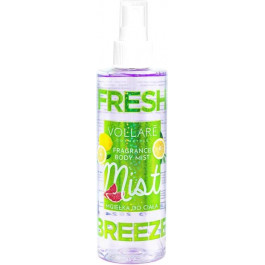 Vollare Cosmetics Спрей для тіла  Body Mist Fresh Breeze парфумований 200 мл (5902026678216)