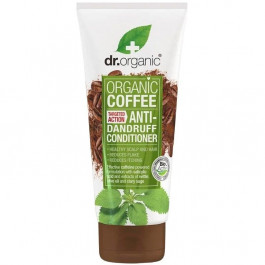 Dr. Organic Кондиціонер з кавовими зернами Dr.Organic проти лупи 200 мл (5060391845371)