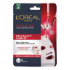 L'Oreal Paris Тканинна маска для обличчя  Ревіталіфт Лазер Ікс 3 антивікова потрійної дії 28 г (3600524050931) - зображення 1
