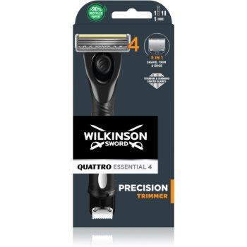 Wilkinson Sword Quattro Precision Trimmer бритва + запасні леза 1 кс - зображення 1