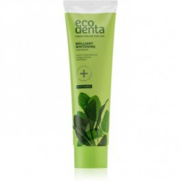 Ecodenta Green Brilliant Whitening відбілююча зубна паста з фтором для свіжого подиху Mint Oil + Sage Extract