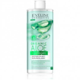 Eveline Organic Aloe+Collagen очищаюча міцелярна вода 500 мл