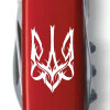 Victorinox Climber Ukraine Red Тризуб готичний білий (Vx13703_T0630u) - зображення 3