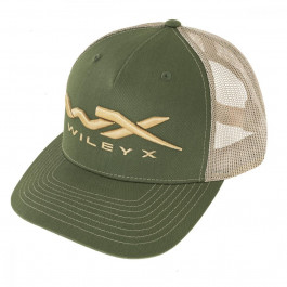 Wiley X Бейсболка  Snapback Cap - Green/Tan
