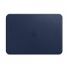 Apple Leather Sleeve for 12" MacBook - Midnight Blue (MQG02) - зображення 1