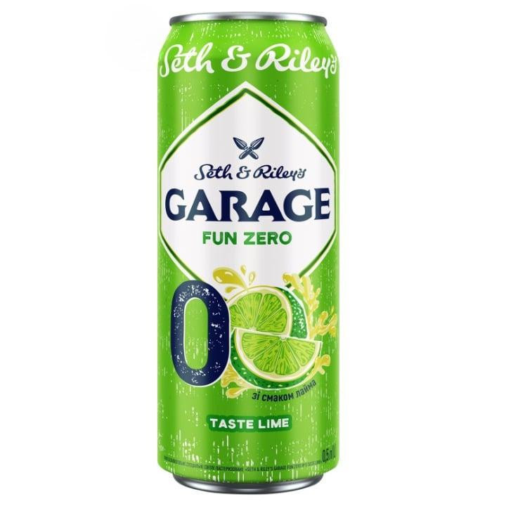 Garage Пиво  Lime світле безалкогольне зі смаком лайма, 500 мл (4820250941894) - зображення 1