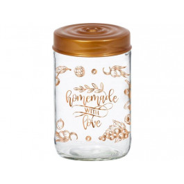 Herevin Decorated Jam Jar-Homemade With Love (171441-072)