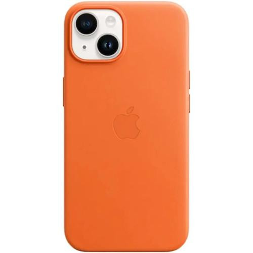 Borofone Leather AAA Full Magsafe IC for iPhone 15 Orange (Leat15Orange) - зображення 1