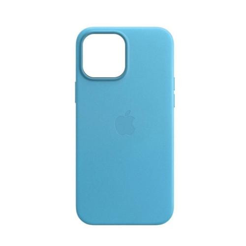 Borofone Leather AAA Full Magsafe IC for iPhone 15 Pro Sky Blue (Leat15PSkyBlue) - зображення 1