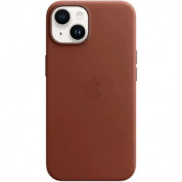 Borofone Leather AAA Full Magsafe IC for iPhone 14 Saddle Brown (Leat14SaddleBrown)