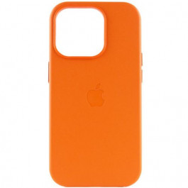 Borofone Leather AAA Full Magsafe IC for iPhone 14 Pro Orange (Leat14POrange)