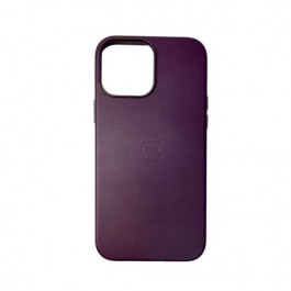Borofone Leather AAA Full Magsafe IC for iPhone 15 Pro Max Dark Cherry (Leat15PMDarkCherry)