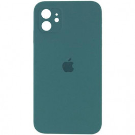 Borofone Silicone Full Case AA Camera Protect for Apple iPhone 12 Pine Green (FullAAi12-46)