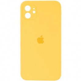 Borofone Silicone Full Case AA Camera Protect for Apple iPhone 12 Sunny Yellow (FullAAi12-56)