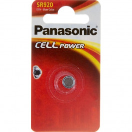 Panasonic SR920 bat(1.55B) Silver Oxide 1шт (SR-920EL/1B)
