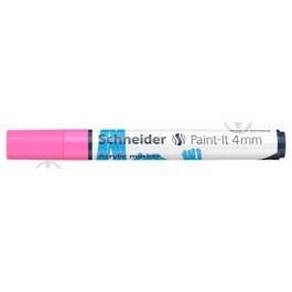 Schneider Маркер акриловий для декоративних та художніх робіт  Paint-it 320 4 мм рожевий (5) №S120209