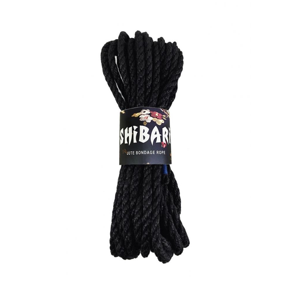 Feral Feelings Shibari Rope, 8 м черная (SO4004) - зображення 1