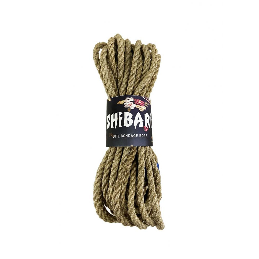 Feral Feelings Shibari Rope, 8 м серая (SO4006) - зображення 1