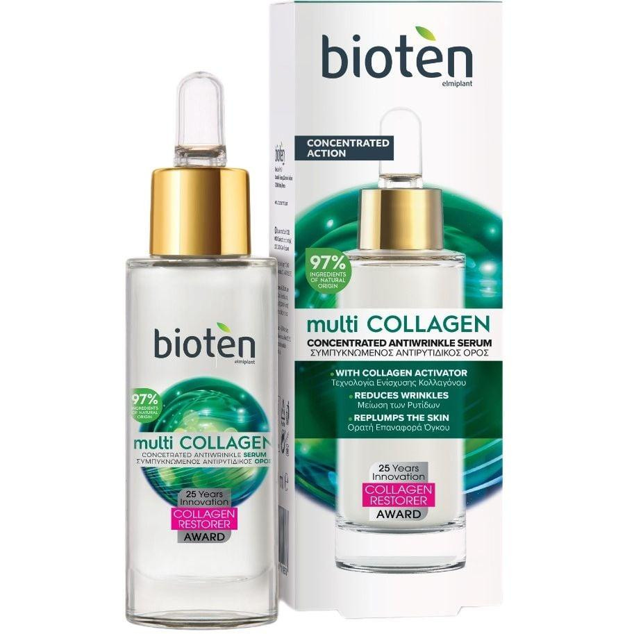 Bioten Концентрована сироватка для обличчя  Multi Collagen Antiwrinkle Concentrated Serum проти зморшок з к - зображення 1