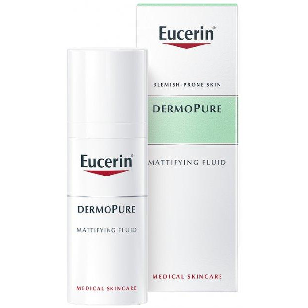 Eucerin Флюид матирующий  DermoPurifyer для проблемной кожи 50 мл (4005800180880) - зображення 1