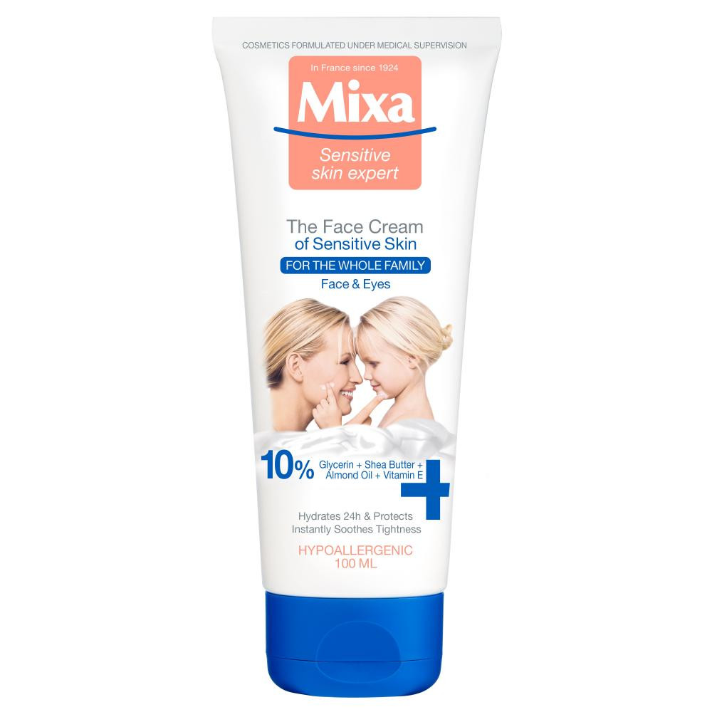 MIXA Крем для лица  для чувствительной кожи 100 мл (3600551032030) - зображення 1