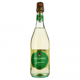 Decordi Вино ігристе  Lambrusco Amabile біле напівсолодке 8%, 0,75 л (8008820148843)
