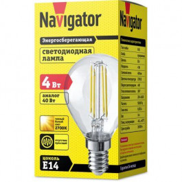 Navigator 71309 NLL-F-G45-4-230-2.7K-E14 филамент