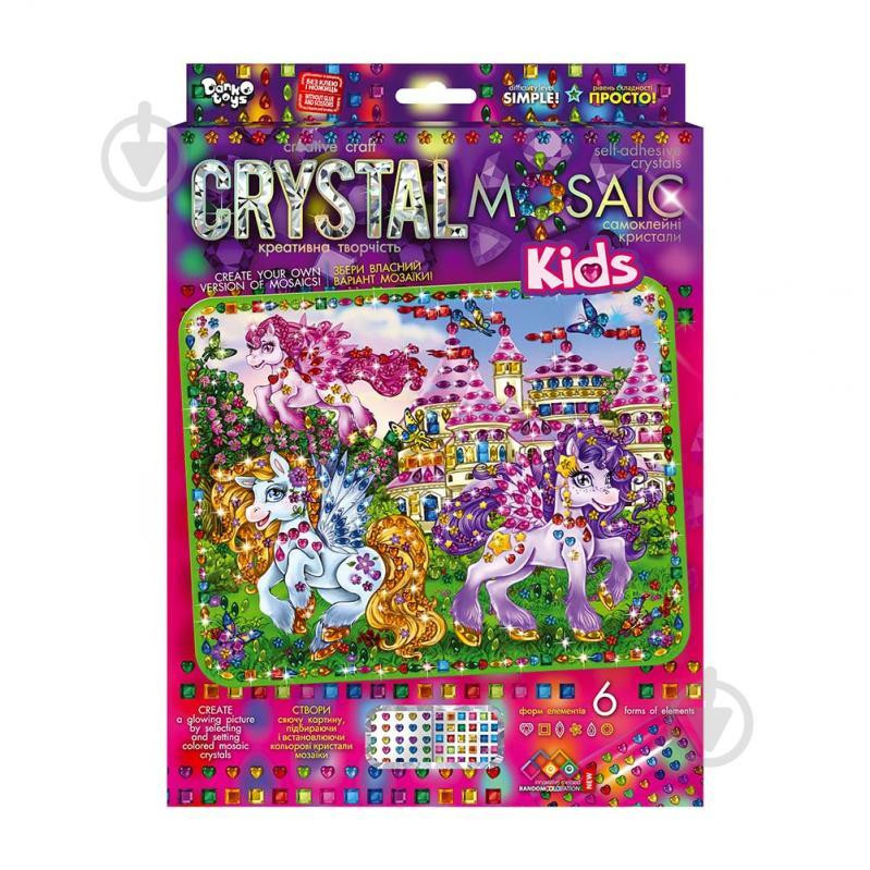 Danko Toys CRYSTAL MOSAIC KIDS с пони (CRMk-01-04) - зображення 1