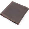 Vintage Чоловічий шкіряний вінтажний портмоне коричневого кольору з кишенею для монет Shvigel (2416613) - зображення 2