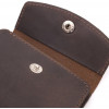 Vintage Чоловічий шкіряний вінтажний портмоне коричневого кольору з кишенею для монет Shvigel (2416613) - зображення 3