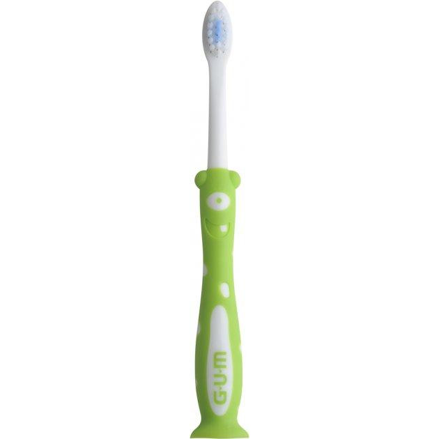 G.U.M Toothbrush Зубная щетка  Kids Monster Мягкая Зеленая (7630019902557_green) - зображення 1