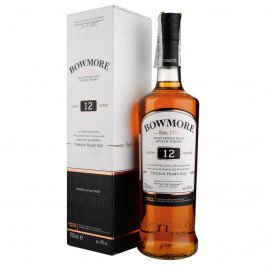 Bowmore Виски 12 лет выдержки 0.7 л 40% (5010496080818)