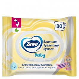 Zewa Вологий туалетний папір  Baby, 80 шт. (7322541394275)
