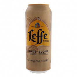 Leffe Упаковка пива  Blonde светлое фильтрованное 6.4% 0.5 л x 24 шт (5410228174073)