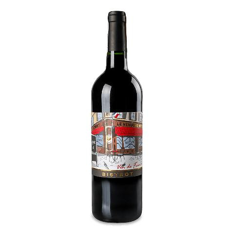 Bistrot Вино  Merlot Cabernet, 0,75 л (3230711100509) - зображення 1