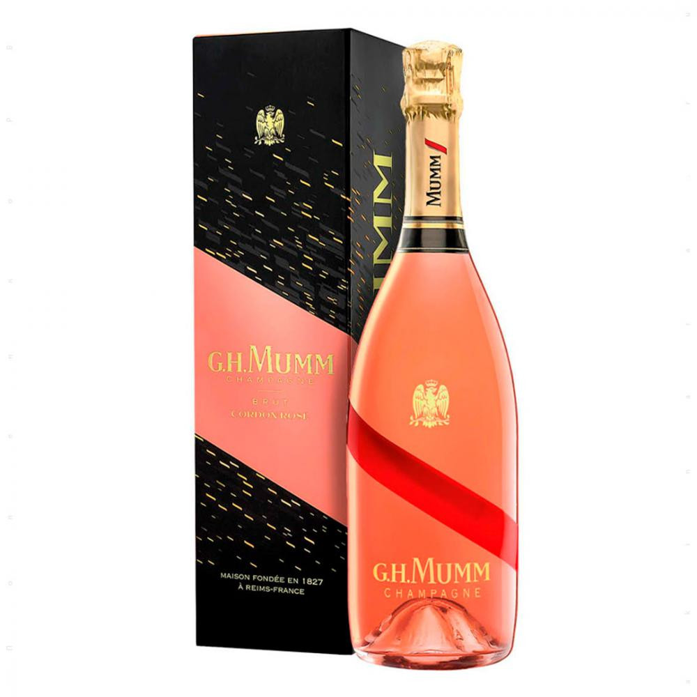 G.H.Mumm Шампанське  Cordon Rose Brut 12%, 0,75 л (856241) (3043709000817) - зображення 1