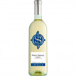 Savella Вино Pinot Grigio белое сухое 0.75 л 11.5% (8005415053902)