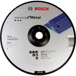 Bosch Зачистной круг Standard for Metal 230x6 мм
