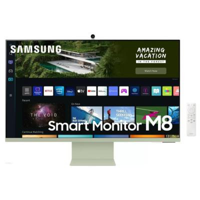 Samsung Smart Monitor M8 Spring Green (LS32BM80G) - зображення 1