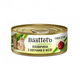 Basttet`o Original яловичина з овочами в желе 85 г (4820185492560)