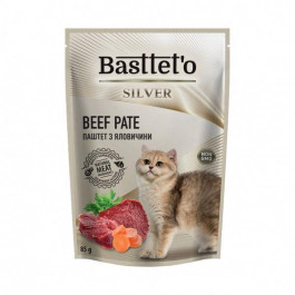 Basttet`o Silver паштет з яловичини 85 г (4820185493192)