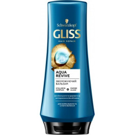 Gliss kur Бальзам Gliss Aqua revive для зволоження сухого та нормального волосся, 200 мл