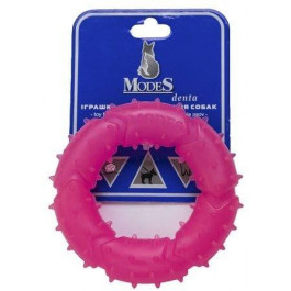 Modes Іграшка-кільце  Denta для собак, розмір XS, 9 см, рожеве (З000116)