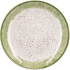 Ardesto Тарілка десертна  Siena 19 см, біло-зелена (AR2919SWG) - зображення 1