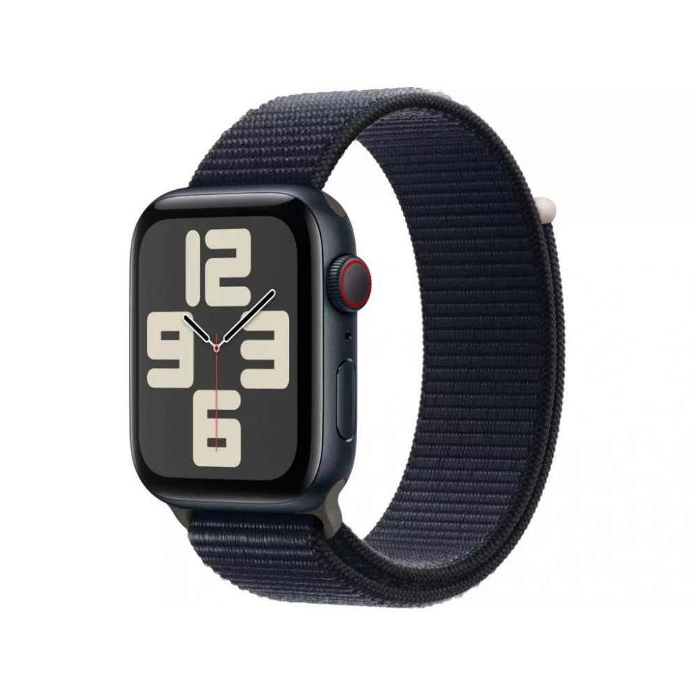 Apple Watch SE 2 GPS + Cellular 40mm Midnight Aluminum Case w. Midnight S. Loop (MRGD3/MRGE3) - зображення 1