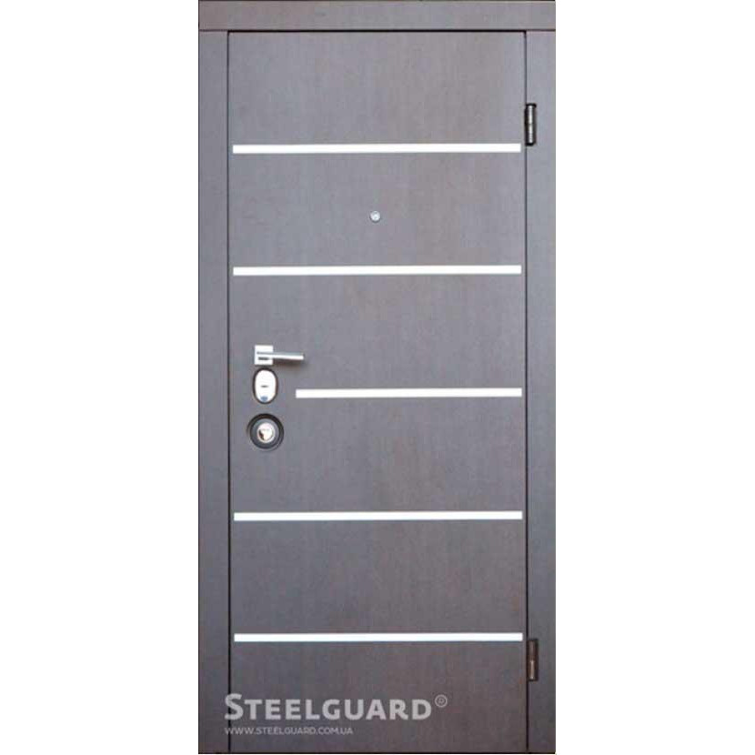 Steelguard AV-5 Венге темный/ Белый шелк FORTE+ - зображення 1