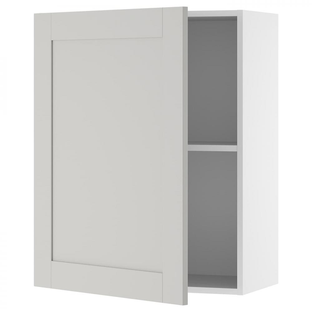 IKEA KNOXHULT804.963.08 навісна шафа з дверцятами, сірий - зображення 1