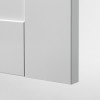 IKEA KNOXHULT804.963.08 навісна шафа з дверцятами, сірий - зображення 2