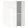 IKEA KNOXHULT604.963.09 навісна шафа з дверцятами, глянцевий білий - зображення 1