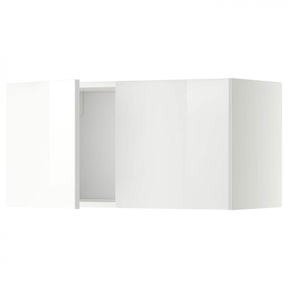 IKEA METOD 394.693.98 навісна шафа/2 двер, білий/Ringhult білий - зображення 1
